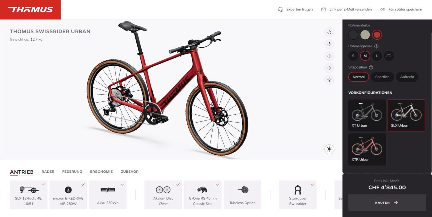 Configurator bike 2024